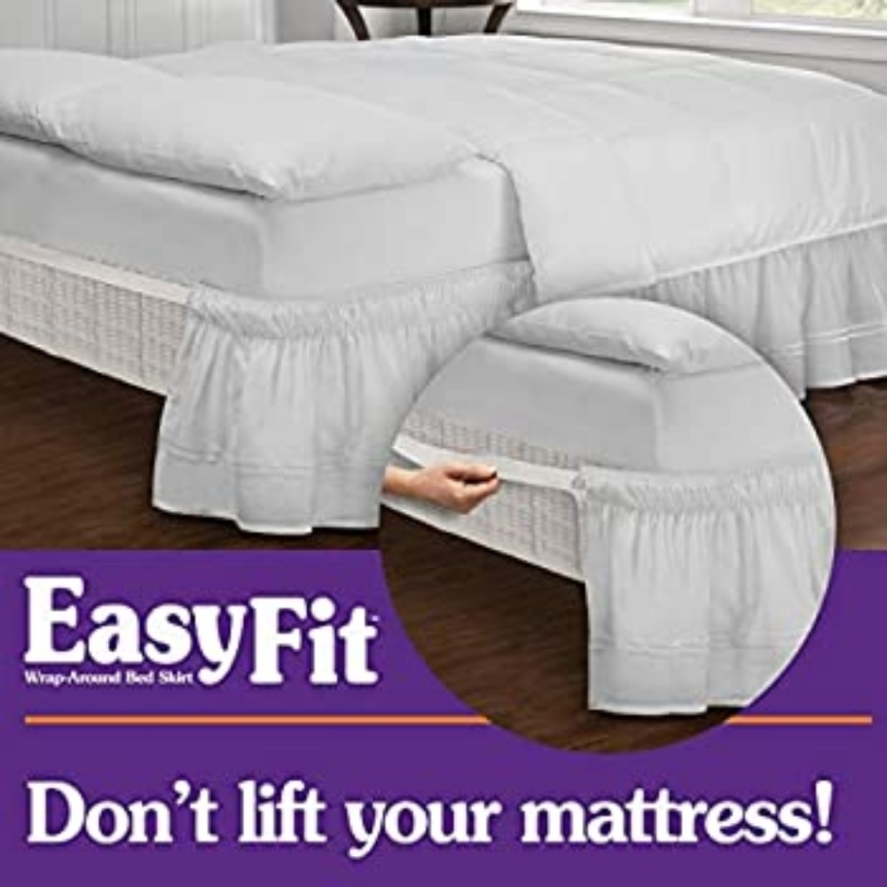 Easy Fit twin/full bedskirt